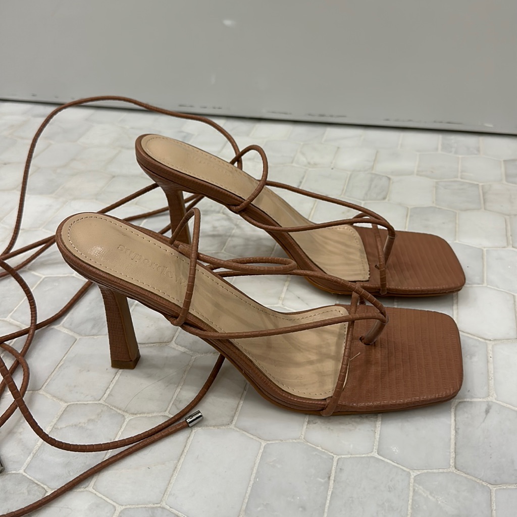 Superdown Tan Heel | Never Worn | Size 11